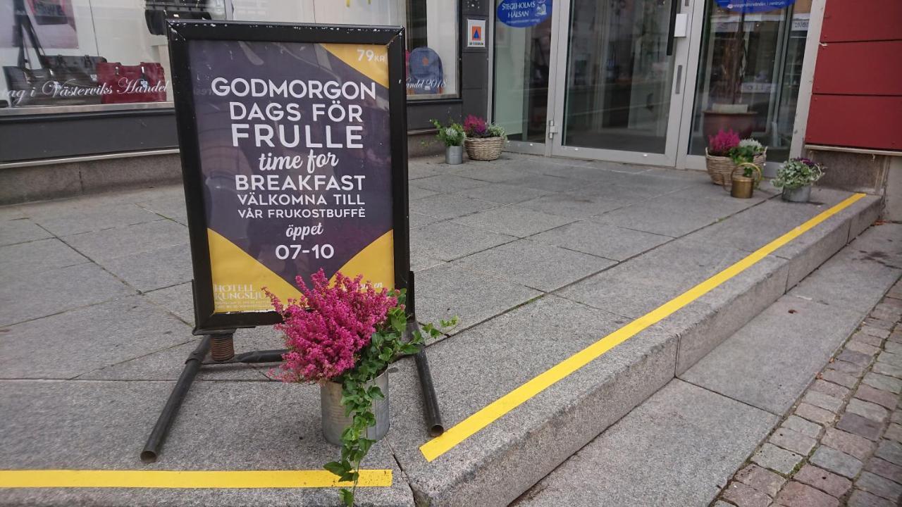 Hotell Kungsljus, Budgethotell Västervik Zewnętrze zdjęcie